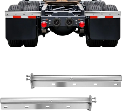 Vevor Mud Flap Hangers Straight Spring Loaded Semi Truck 1-1/8