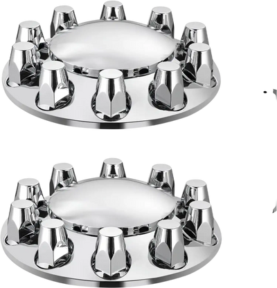 Vevor Axle Cover Kit Front Axle Wheel Covers for Semi Truck Dome Type New