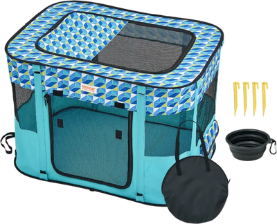 Vevor Pet Playpen Foldable Portable 32