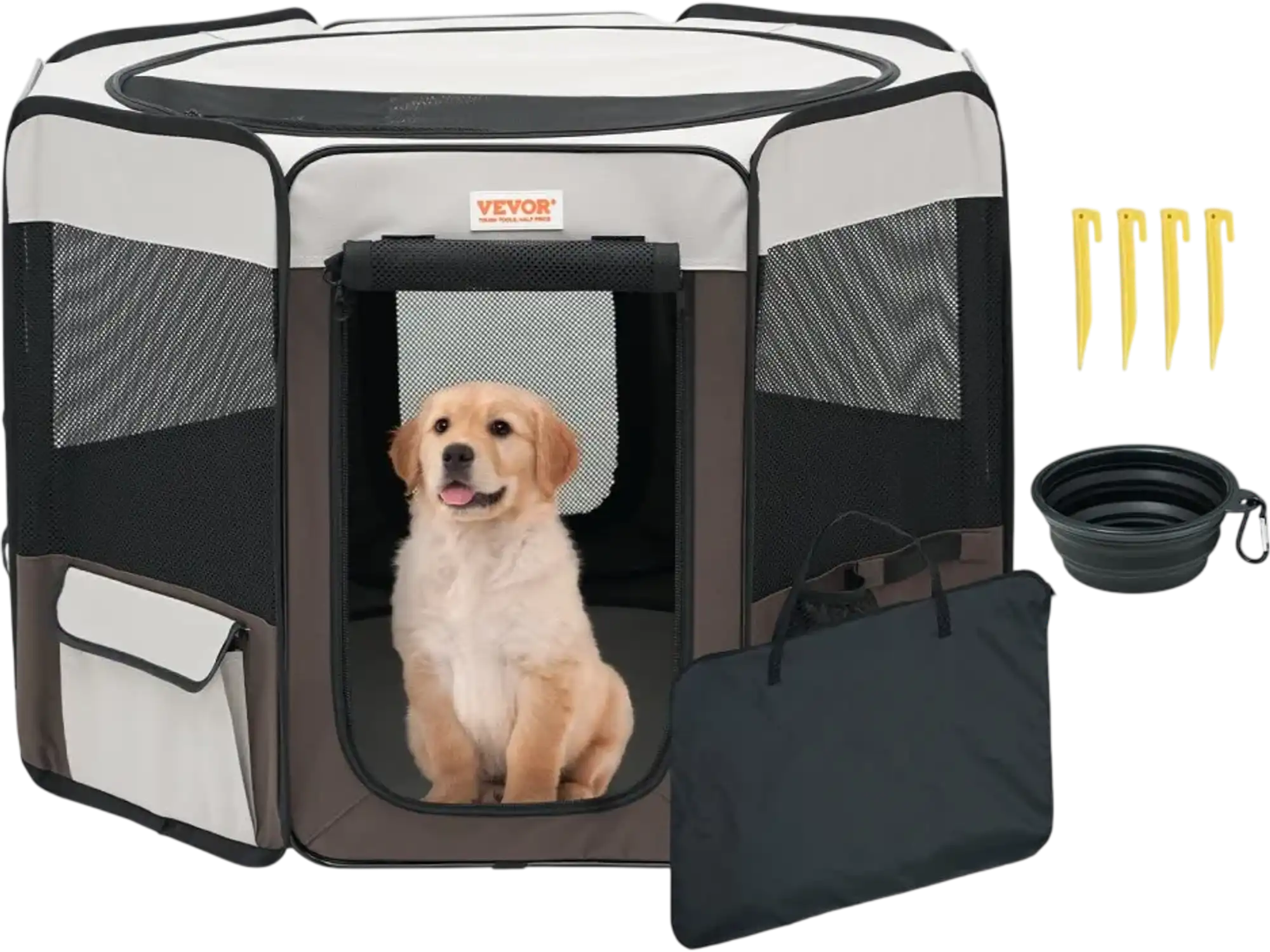 Vevor Pet Playpen Foldable 36