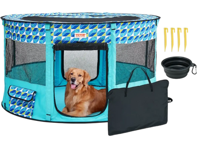 Vevor Pet Playpen Foldable Portable 44