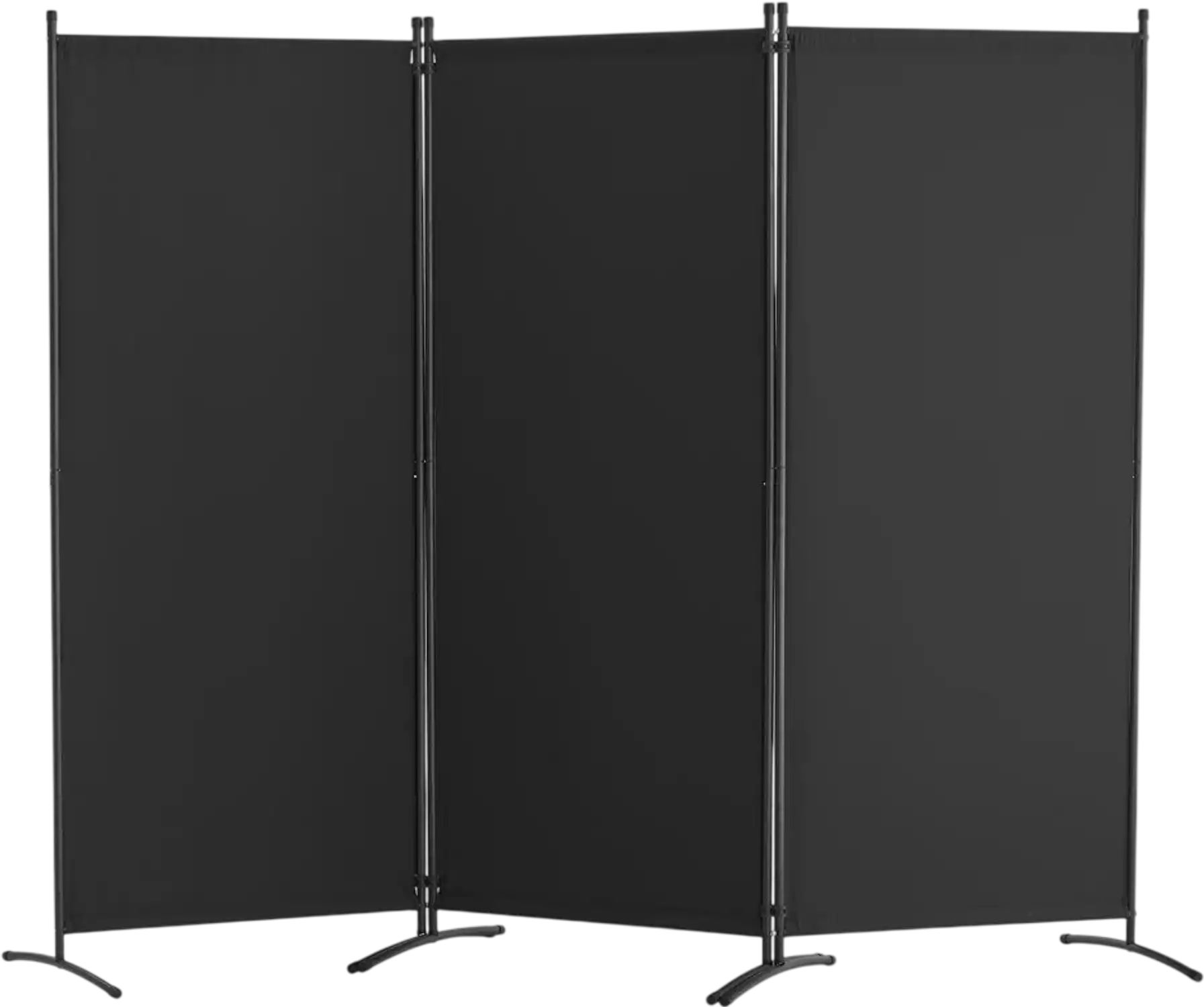 Vevor Room Divider 3-Panel Folding Privacy Screen Black New