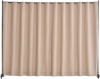 VEVOR Room Divider, Portable Panel Room Divider with Wheels Curtain Divider Stand, Freestanding Room Divider Privacy Screen for Office, Bedroom, Dining Room, Study, Brown