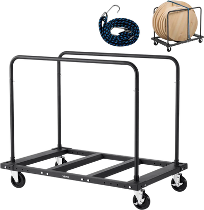 Vevor Panel Truck Drywall Cart Dolly 1800 lbs Steel with 5