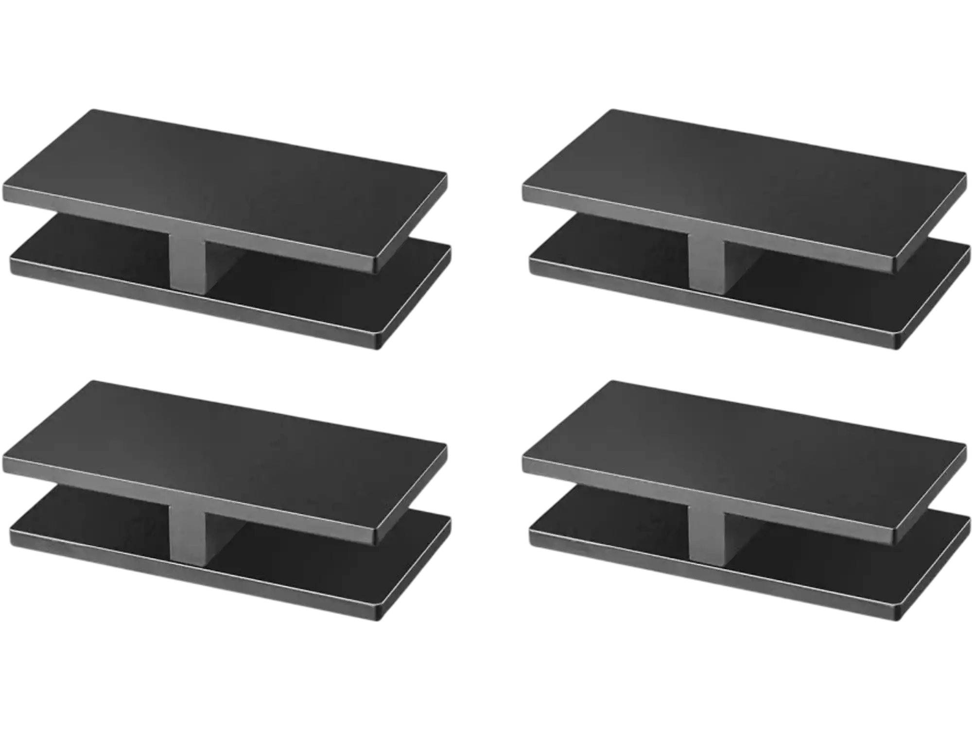Vevor Glass Clamp Rectangle Railing Bracket Set for 0.31
