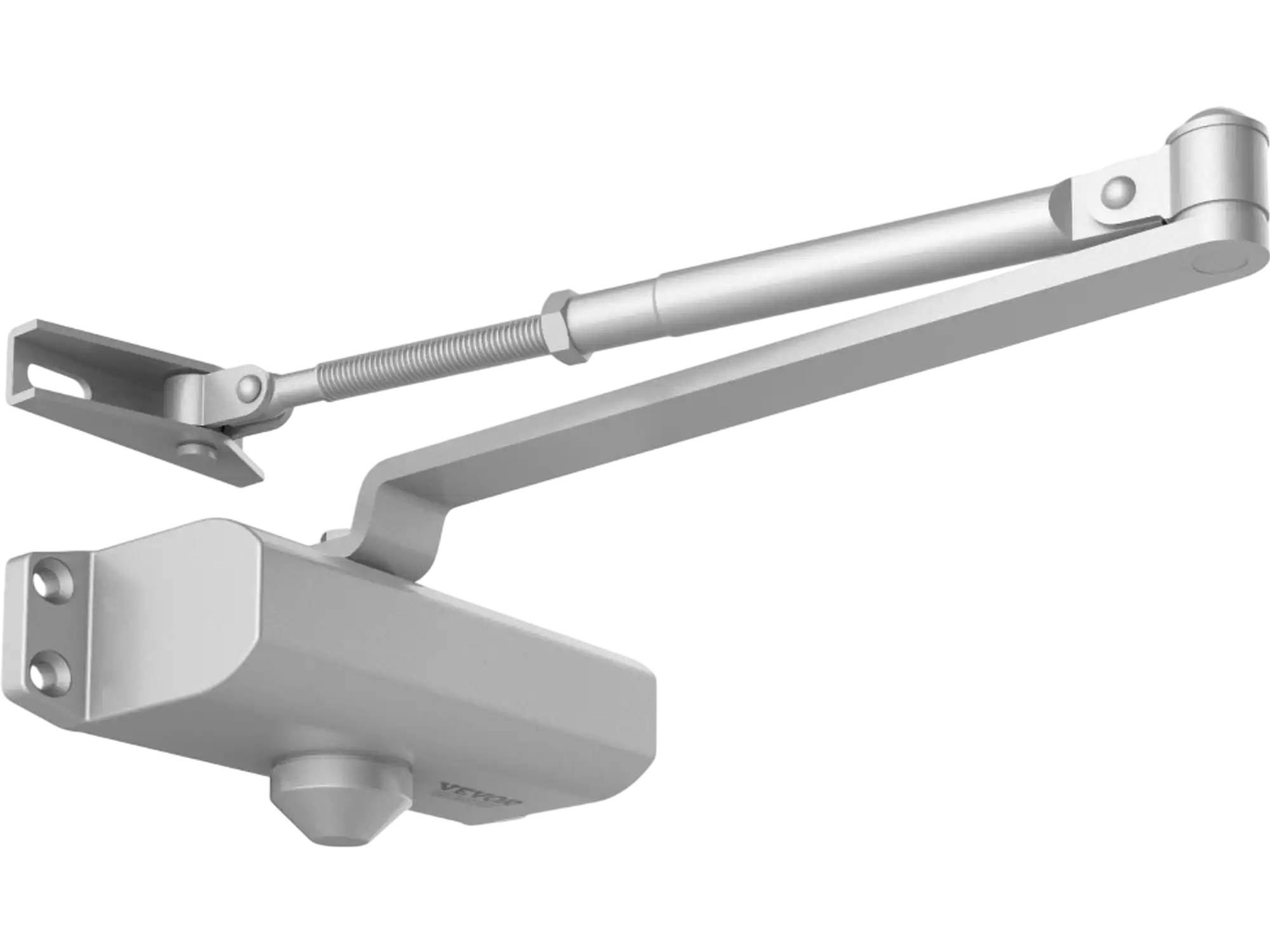 Vevor Door Closer Automatic Hydraulic Buffer Heavy Duty Silver New