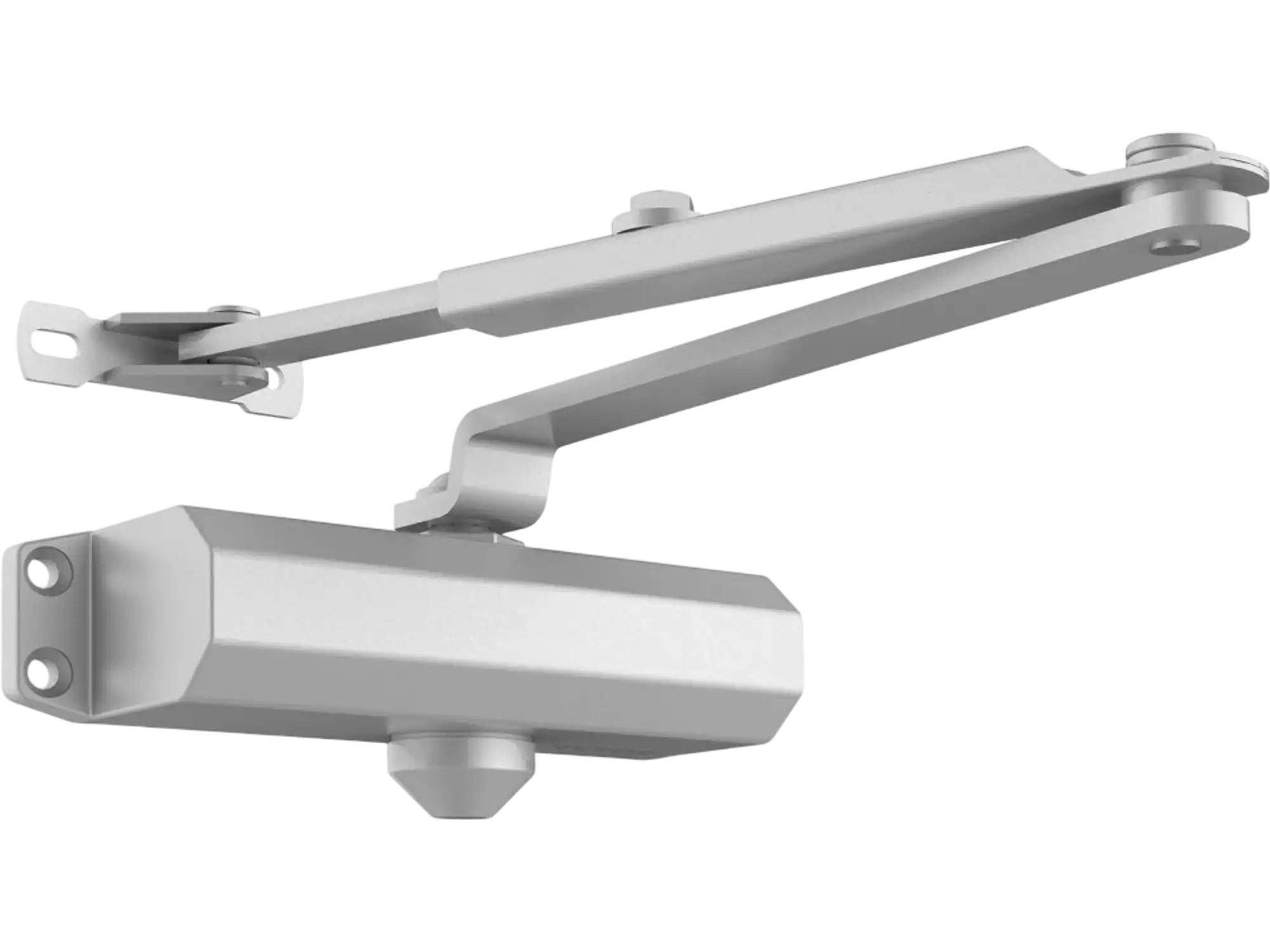 Vevor Door Closer Automatic Hydraulic Buffer 150 lbs Silver New