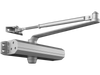 VEVOR Door Closer, Automatic Door Closer Commercial or Residential Use for Door Weights 330Lbs, Adjustable Size Hydraulic Buffer Door Closers Heavy Duty Cast Aluminum Body, Easy Install, Silver