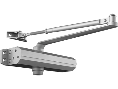 Vevor Door Closer Automatic Hydraulic Buffer 330 lbs Silver New