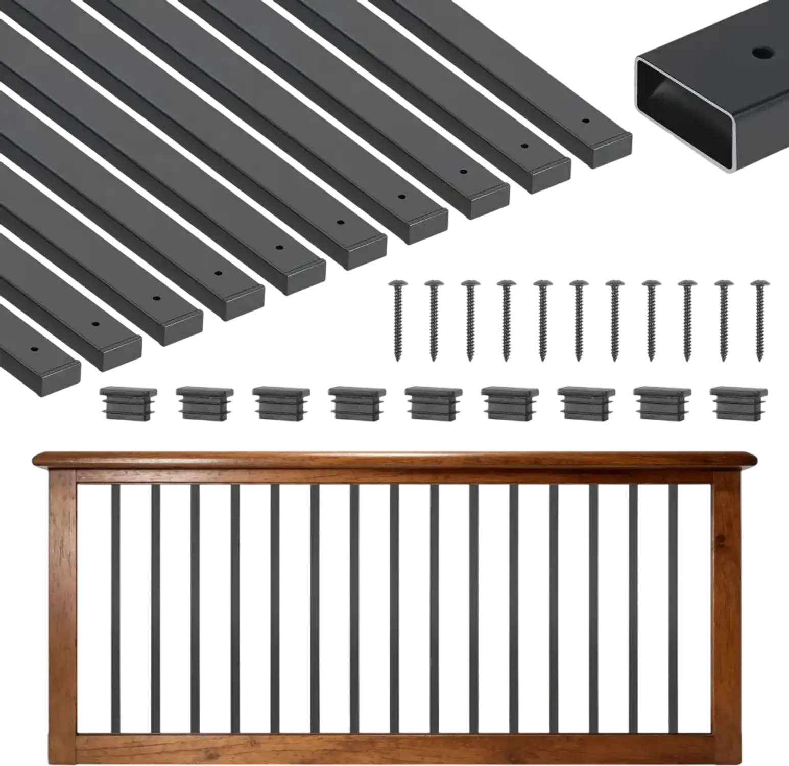 Vevor Deck Balusters 61-Pack 29.5
