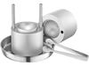 VEVOR Ice Ball Press, 2.1" Ice Ball Maker, Aviation Aluminum Ice Ball Press Kit for 53mm Ice Sphere, Ice Press with Tong and Drip Tray, for Whiskey, Cocktail, Bourbon, Scot on Party & Holiday