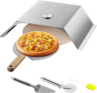 Vevor Pizza Oven Kit Stainless Steel Grill Pizza Oven for Most 22