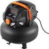 VEVOR 6 Gallon Air Compressor, 1.7HP 2.3CFM @ 90PSI Portable Pancake Air Compressor & 150PSI Max Working Pressure, Oil-Free Compressor Tank for Tire Inflation, Spray Painting, Woodwork Nailing, 120V