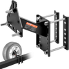 VEVOR Spare Tire Carrier, Trailer Spare Tire Mount, 160 lbs Capacity, Utility Trailer Accessories Fits Most 4 & 5 & 6 & 8 Lugs Wheels on 4", 4.25", 4.5", 4.75", 5", 5.5", 6", 6.5" Bolt Patterns