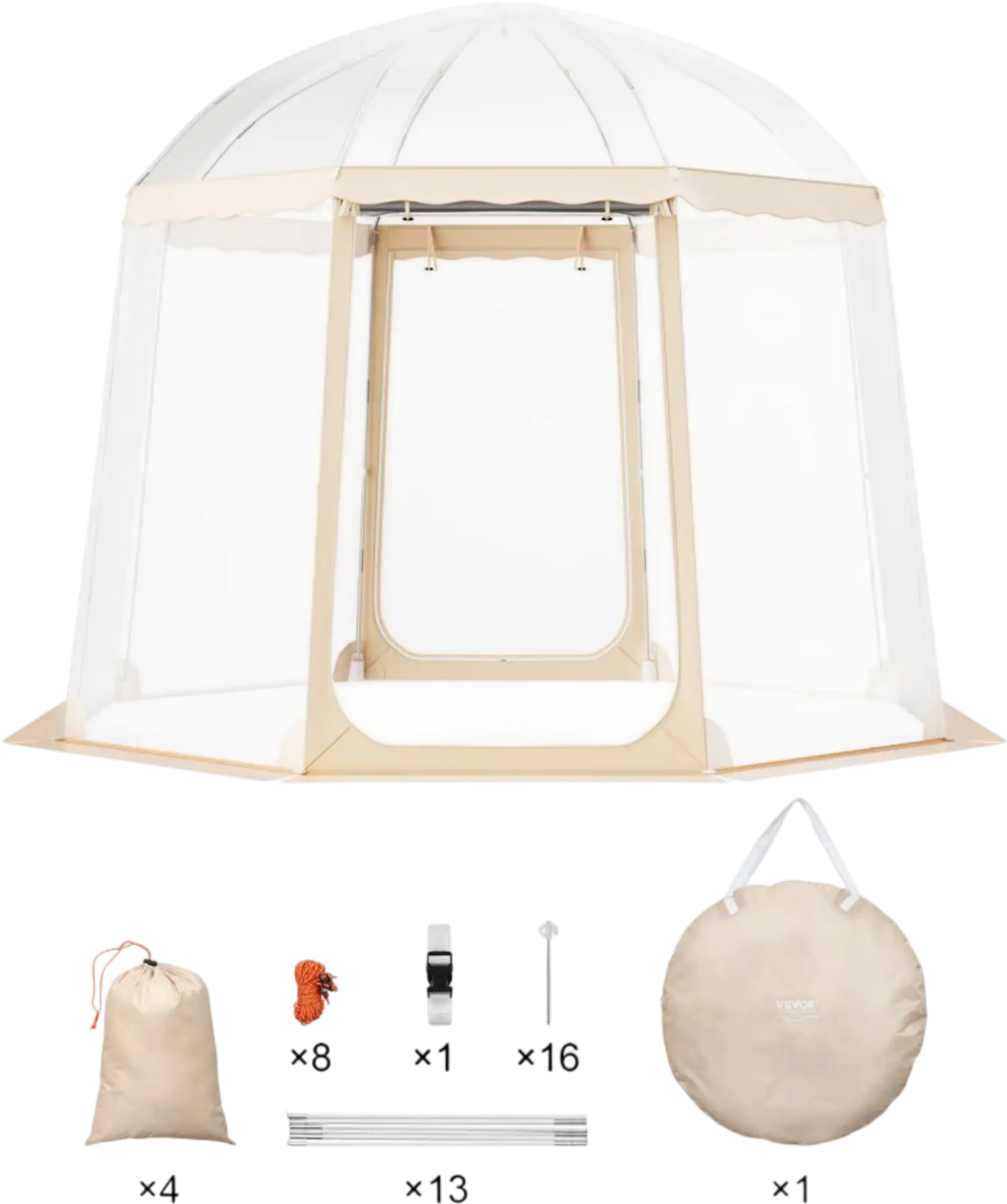Vevor Sports Tent Instant Pop-Up Weatherproof Shelter Pod New