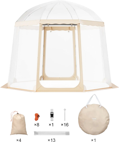 Vevor Sports Tent Instant Pop-Up Weatherproof Shelter Pod New