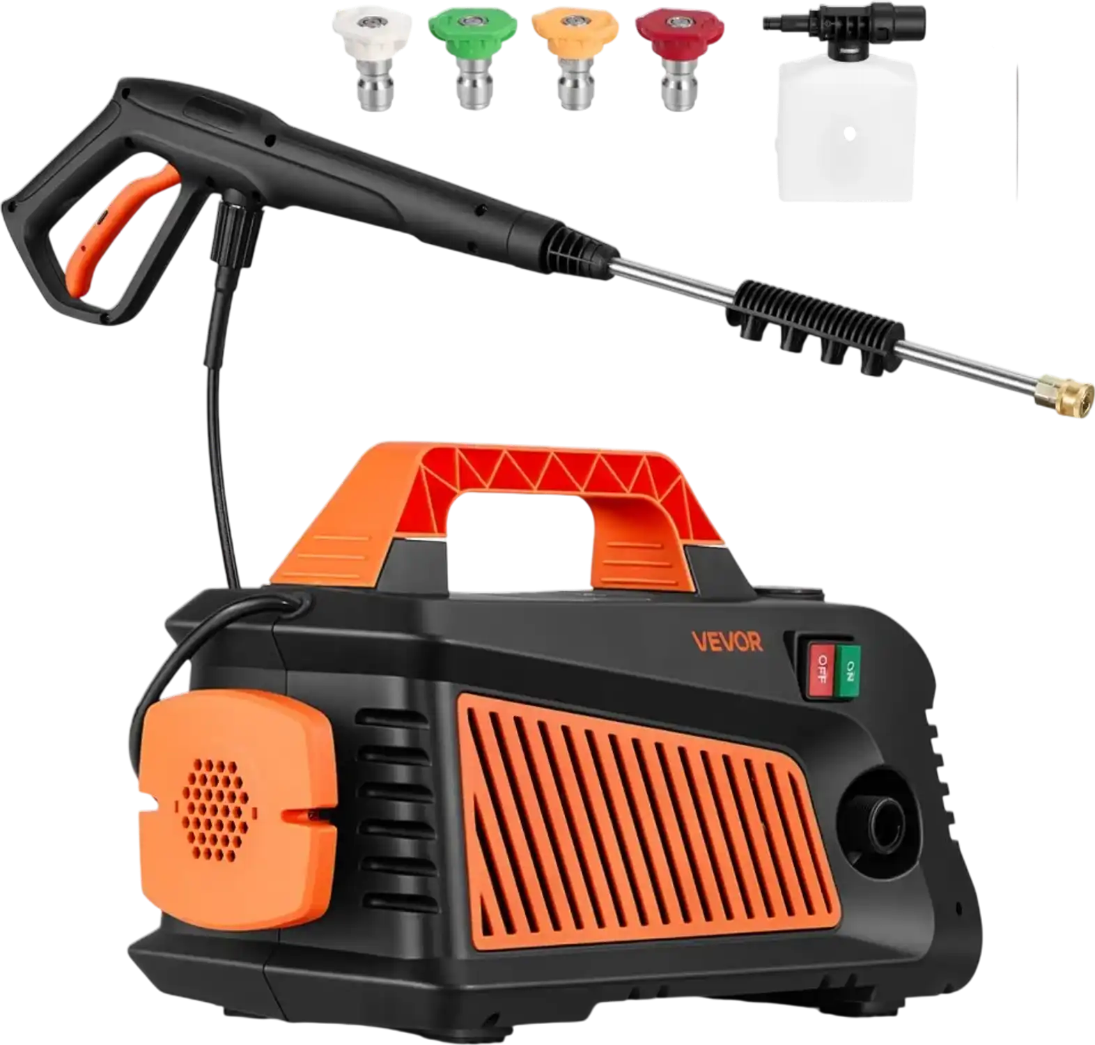 Vevor Electric Pressure Washer 2000 PSI 1.59 GPM Portable Power Washer New