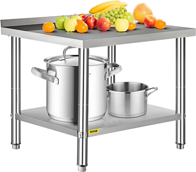 Vevor Prep Table 36 x 24 x 35