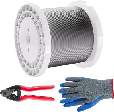 VEVOR Wire Rope Kit, 1/8