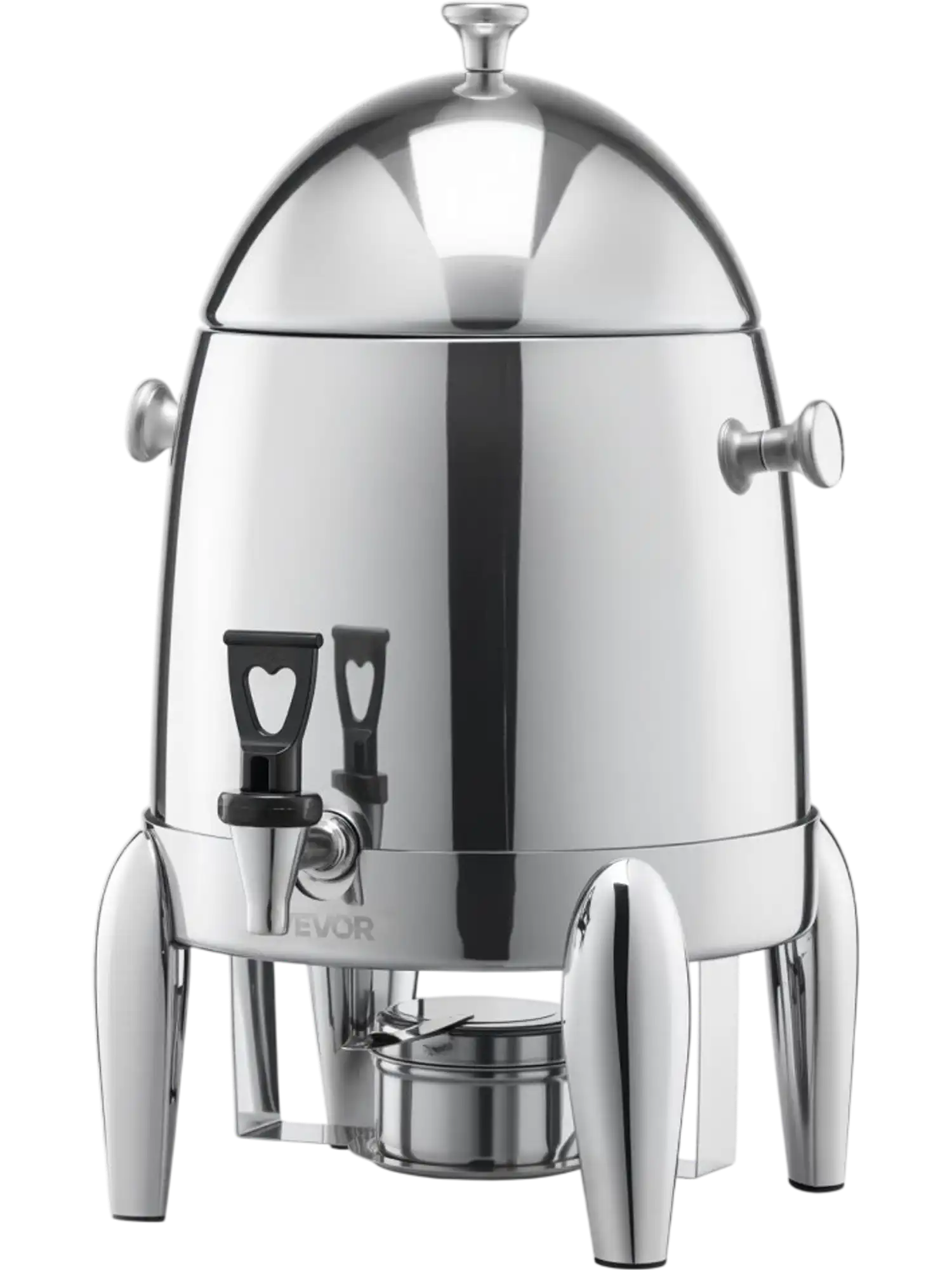 Vevor Beverage Dispenser 2.7 Gal Stainless Steel Hot & Cold Drink Server New