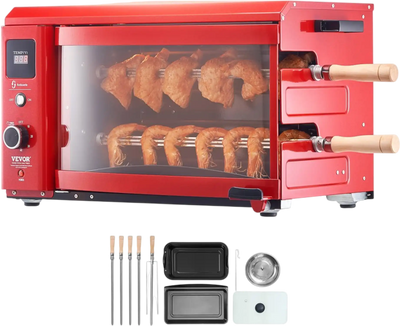Vevor Shawarma Grill Machine Electric Gyro Rotisserie Oven New