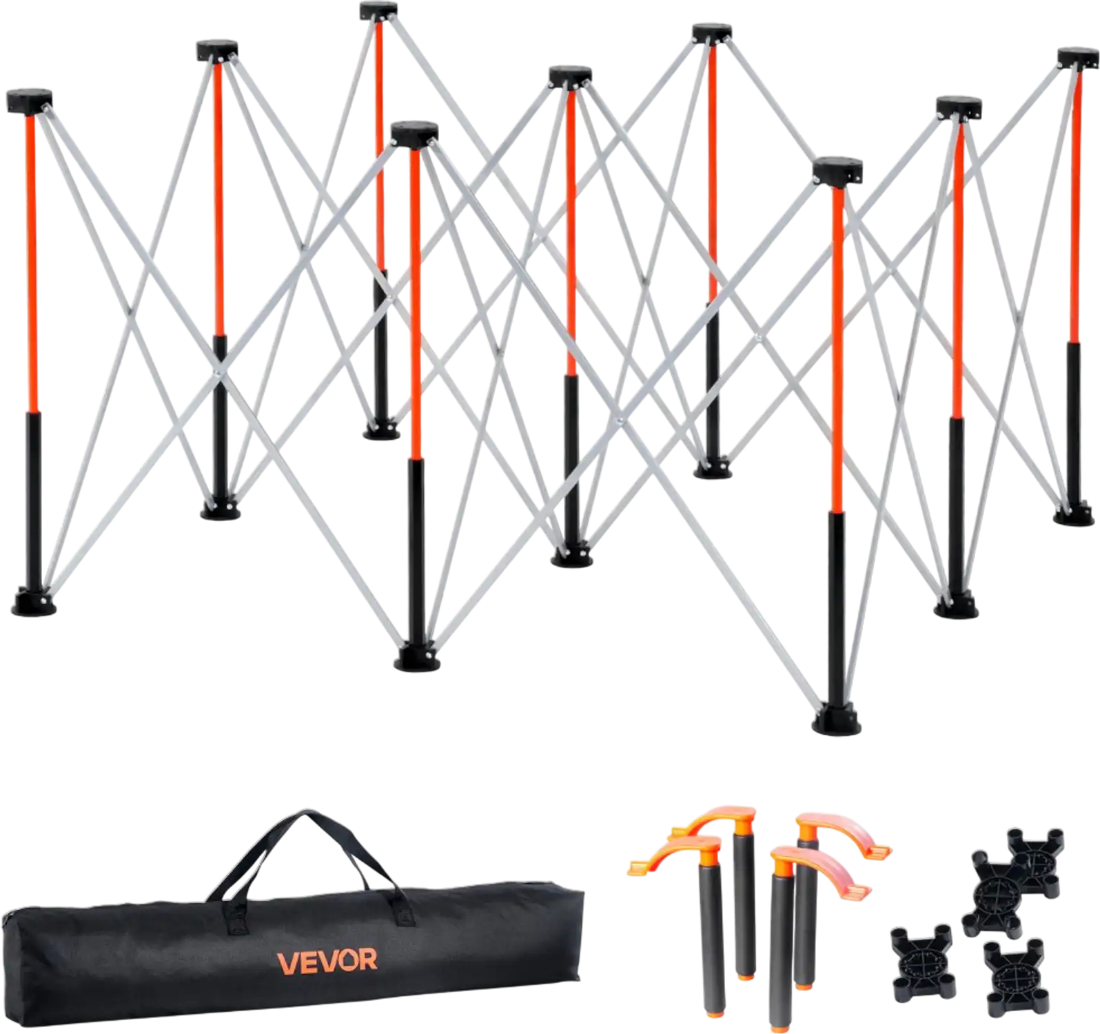 Vevor Workstand Portable Folding 4.15' x 4.15' 3500 lbs Capacity New