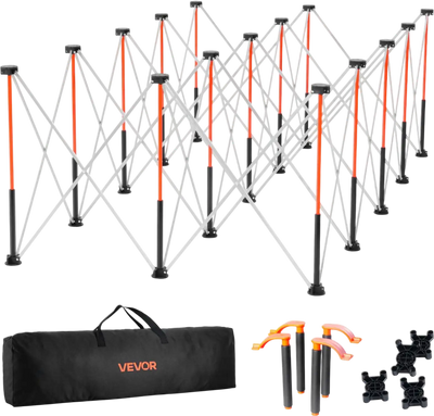 Vevor Portable Work Stand 8.05' x 4.13' Folding Workbench 6000 lbs New