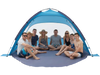 VEVOR Beach Tent Sun Shelter for 8 Person, UPF 50+ Protection, Portable Sun Shade Canopy with Carrying Bag & Sand Pockets, Lightweight and Easy Setup Beach Umbrella for Camping Fishing Outdoor Picnic
