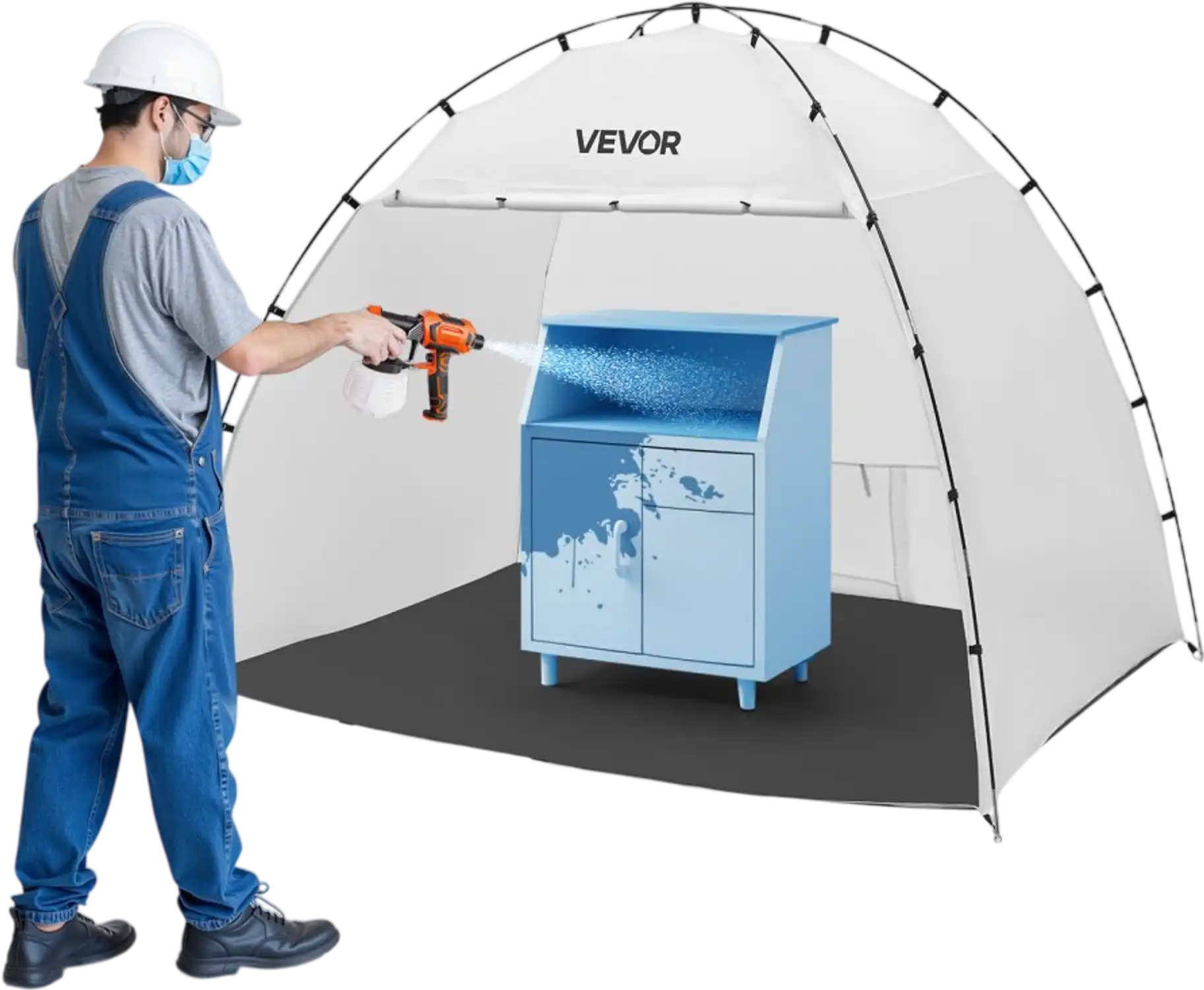 Vevor Portable Paint Booth Tent 91.7