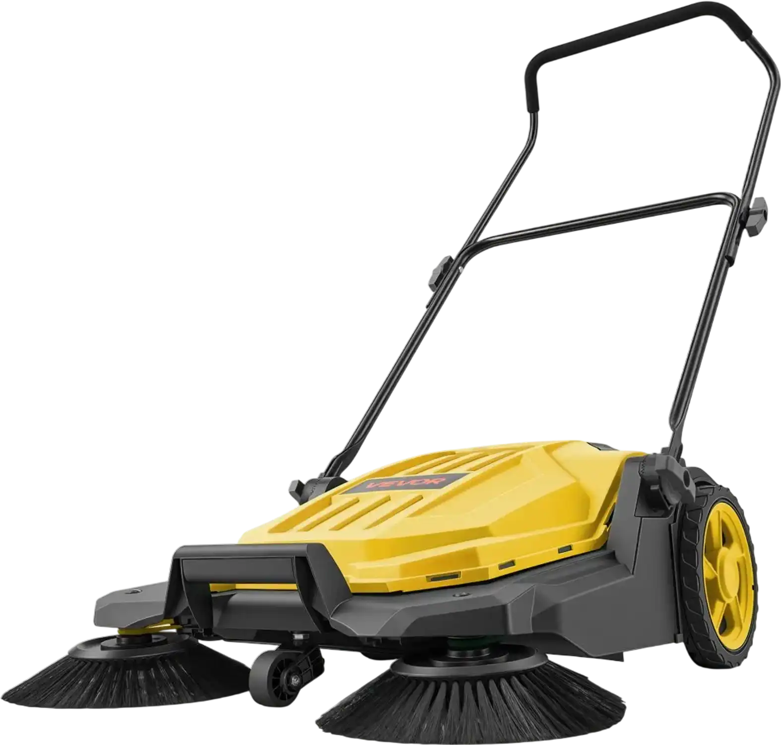 Vevor Floor Sweeper Walk-Behind Manual Push 25.6