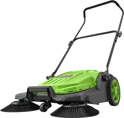 Vevor Floor Sweeper Walk-Behind Hand Push 25.6