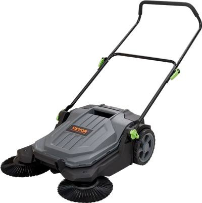 Vevor Push Floor Sweeper Walk-Behind 25.6