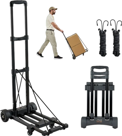 Vevor Hand Truck Folding 290 lbs Platform Cart Dolly New