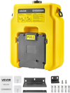 VEVOR Portable Eye Wash Station 14 Gal, OSHA-Approved Eyewash Station Wall-Mounted/On Flat Surface, Emergency Eye Wash Unit with 2 Sprays, First Aid Eyewash Units for Schools, Labs, Factories, Yellow