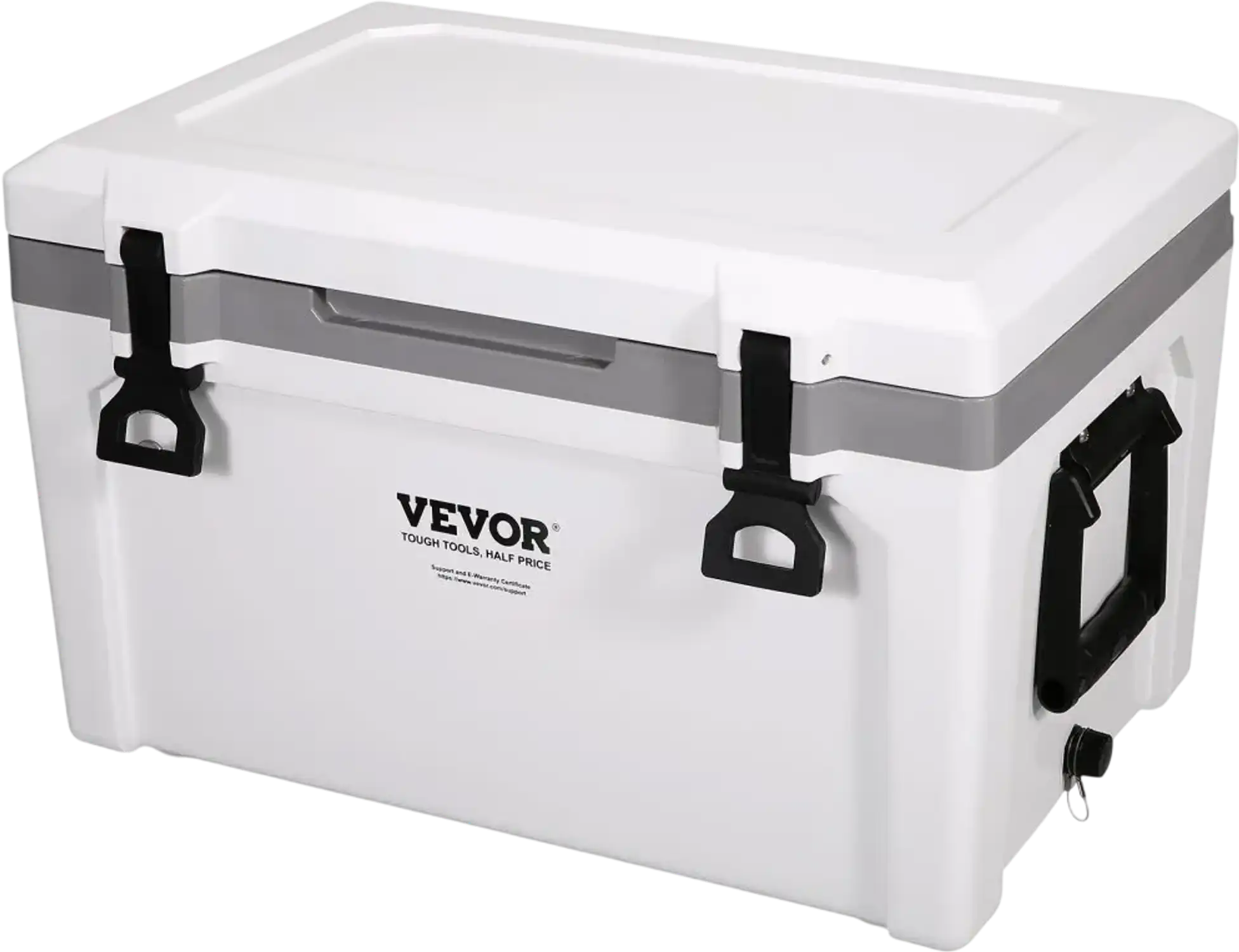 Vevor Portable Cooler 52 qt Hard Ice Chest New
