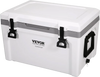 VEVOR Insulated Portable Cooler, 52 qt, Holds 50 Cans, Ice Retention Hard Cooler with Heavy Duty Handle, Ice Chest Lunch Box for Camping, Beach, Picnic, Travel, Outdoor, Keeps Ice for up to 6 Days