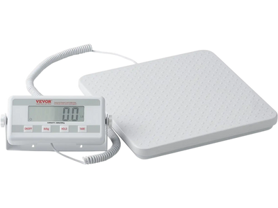 VEVOR Portable Medical Scale, Professional Physician Scale for Weighing - with Anti-slip Platform, 2 Units, Hold & Tare Function, Digital Physician Weight Scale for Gym Home Hospital, 440LBS Capacity