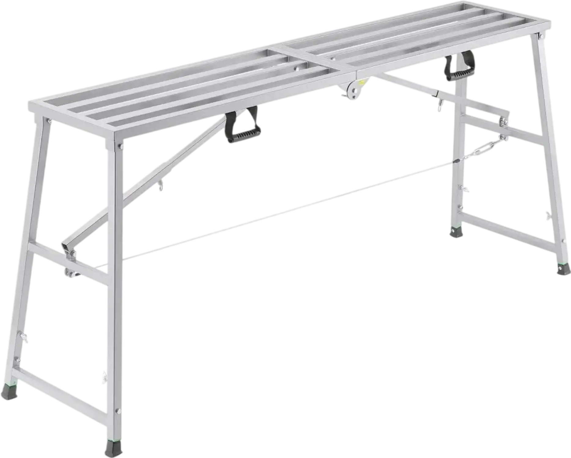 Vevor Scaffolding Platform Adjustable Height Portable Work Platform 880 lb Load New