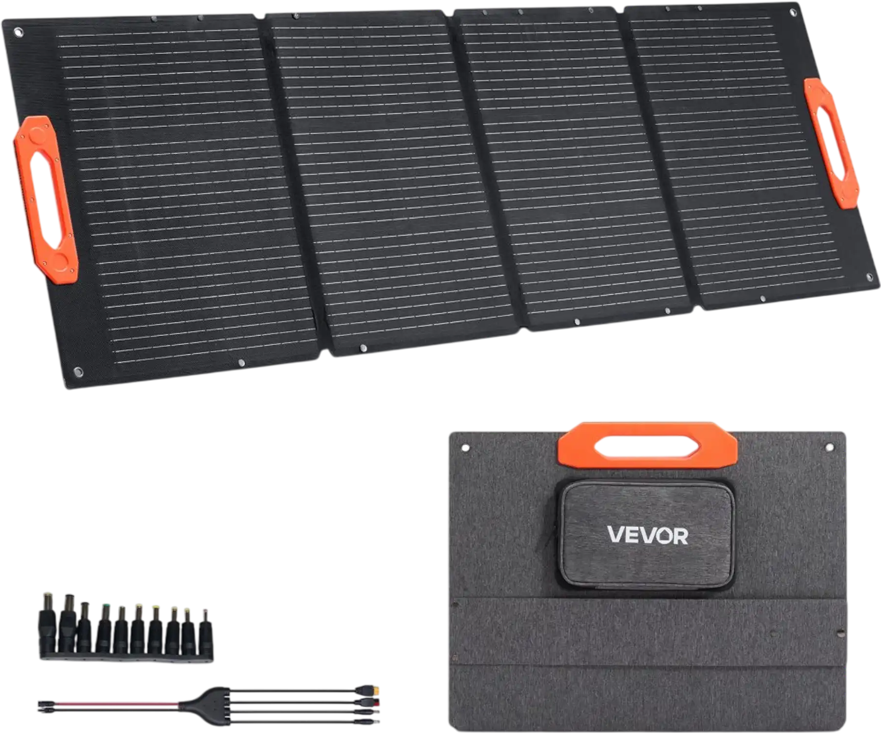 Vevor Solar Panel 150W Foldable Monocrystalline Portable ETFE Charger New