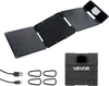 VEVOR 30W Foldable Solar Panel Charger, 16BB N-Type Monocrystalline Solar Panel 24% Efficiency, Ultra-Light Portable with USB-A, USB-A (QC3.0) & Type-C Ports for Camping, Backpacking, Phones, Tablets