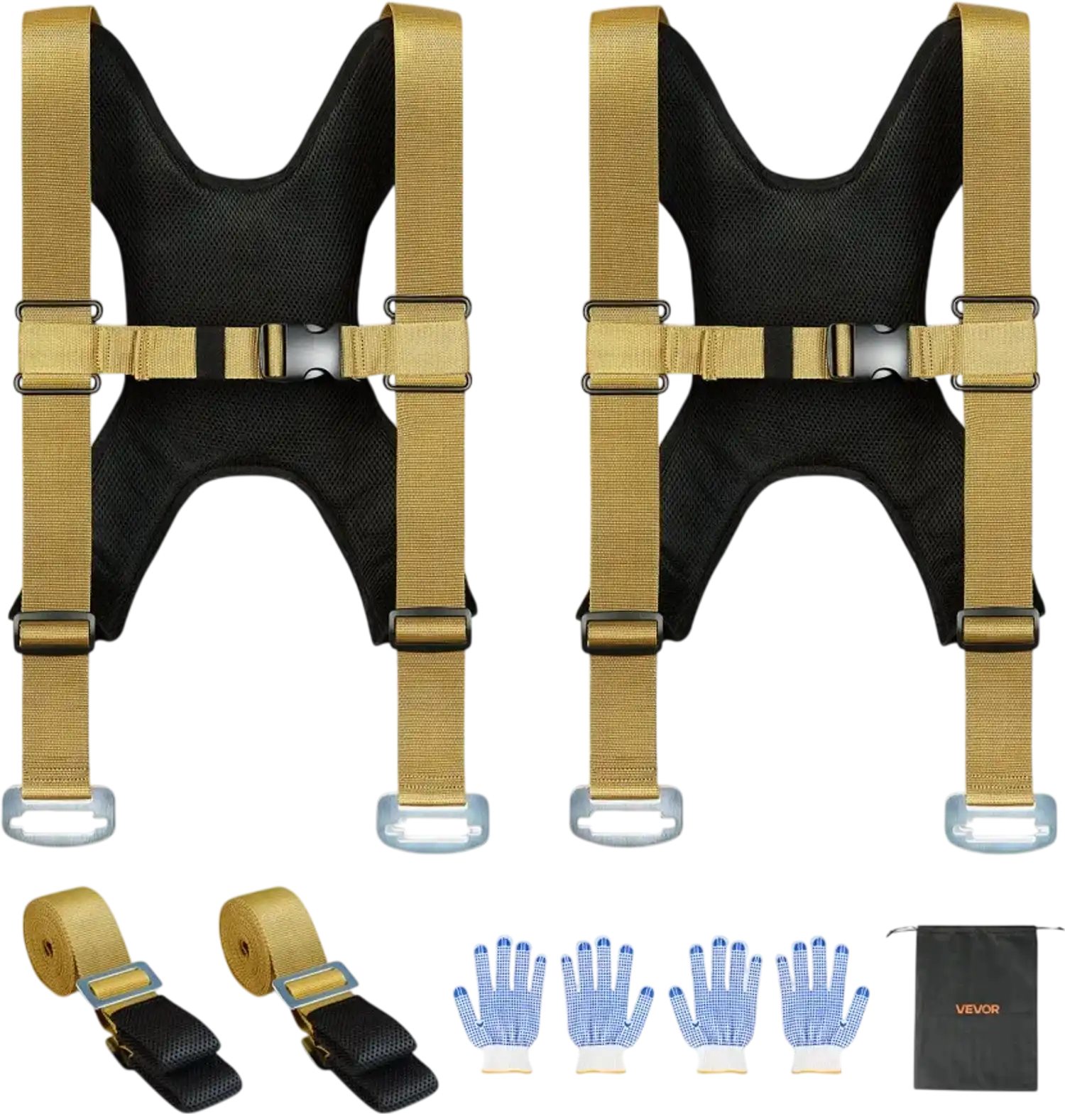 Vevor Moving Straps 2-Person Furniture Lifting and Moving System New