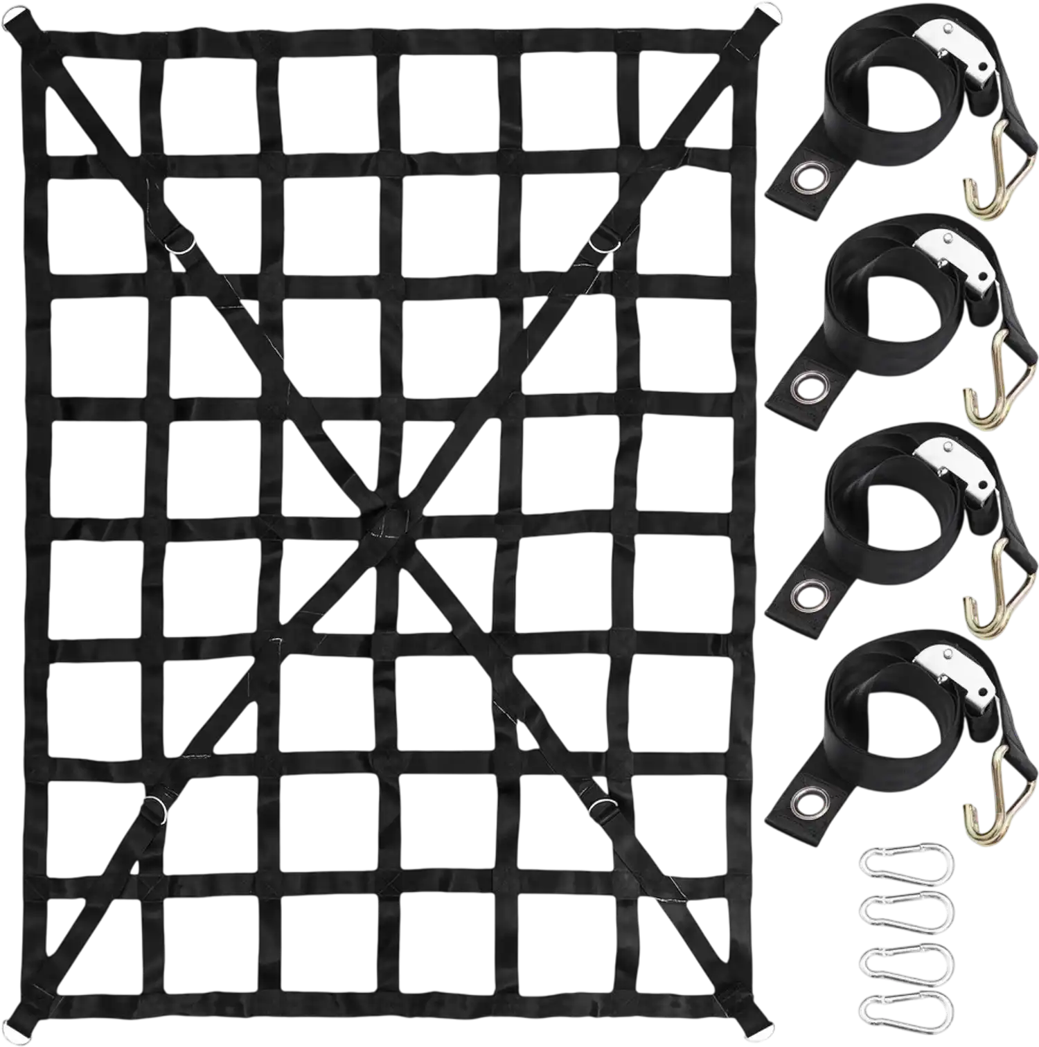 Vevor Cargo Net Heavy Duty Truck Bed Organizer 4.2' x 5.5' New