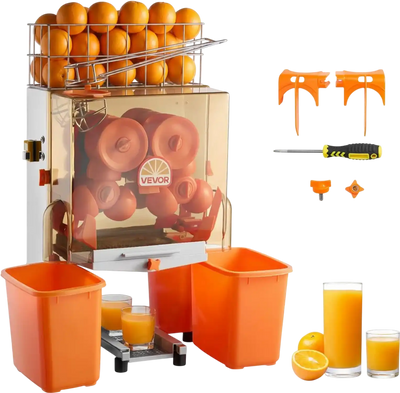 Vevor Juicer Commercial Orange Juicer Machine 120W Electric Orange Juice Press New