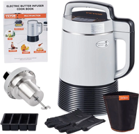 VEVOR Butter Maker Machine, 6 Functions Herbal Infuser, Magic Butter Machine & Oil Infusion Machine with Customizable Temperature And Time, Herbal Recipe Book & All Accessories Included