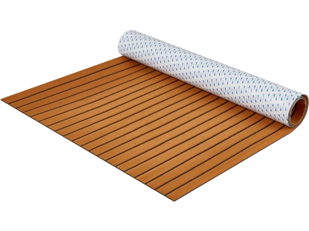 VEVOR Boat Flooring, EVA Foam Boat Decking 94.5" x 46", Non-Slip Self-Adhesive Flooring, 29.9 sq.ft Marine Carpet for Boats, Yacht, Pontoon, Kayak Decking