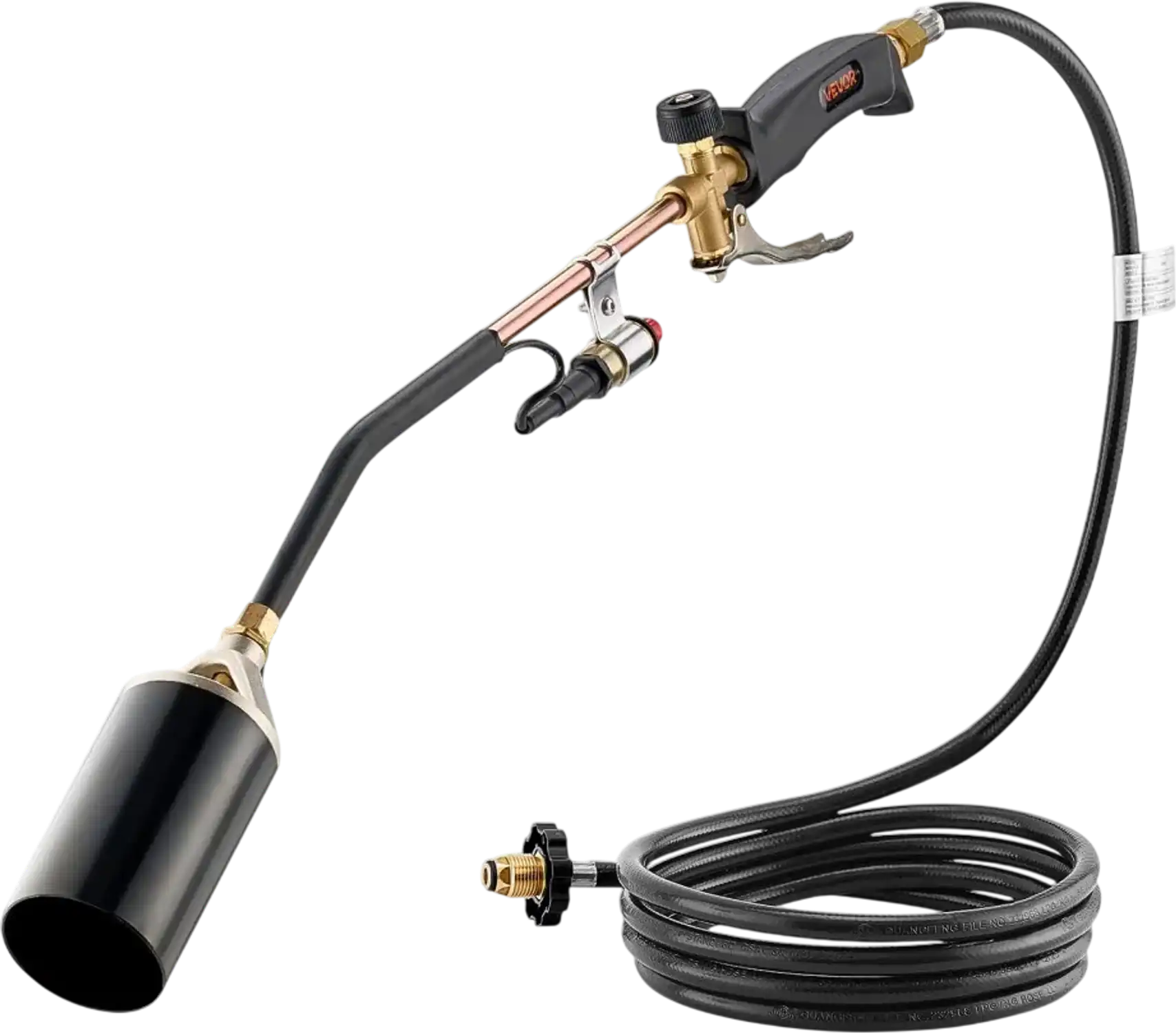 Vevor Weed Torch Propane Burner 1,800,000 BTU with 10' Hose New