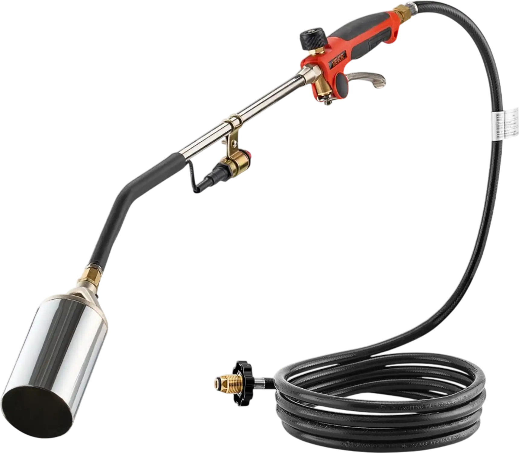 Vevor Weed Torch Propane Weed Burner 2,400,000 BTU with 10' Hose New