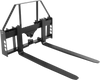VEVOR Pallet Fork Frame Attachment with 48-inch Skid Steer Pallet Forks 4000 lbs