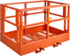 VEVOR Mesh Telehandler Work Platform, 48 x 73.9 Inch, Man Safety Basket, 2000 lbs Capacity, Forklift Telehandler Attachment, Safety Cage, Heavy Duty Carbon Steel, for Most Aerial Jobs Lifting Loader