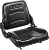 VEVOR Universal Forklift Seat, Fold Down Tractor Seat with Adjustable Angle Back and Micro Switch, 6.3-13.4 inch Extended Slot Comfortable Forklift Seat for Tractor Loader Excavator